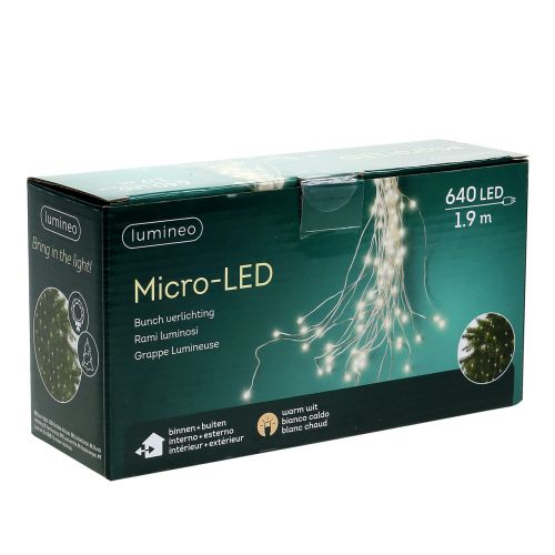 LED-es lámpaköteg kívül és