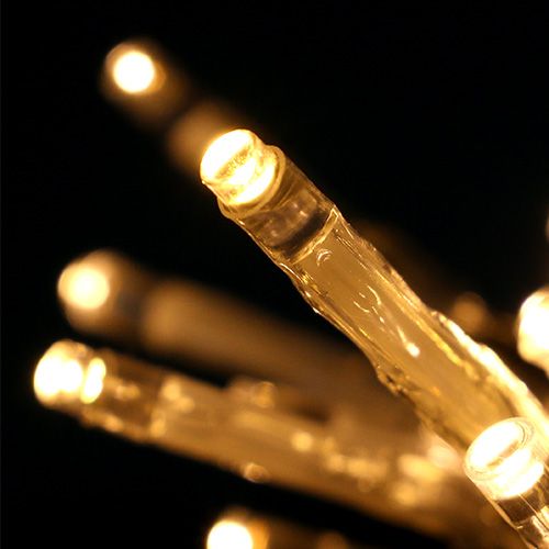 tételeket LED tündér lámpák 10er 1,3m meleg fehér, elemes