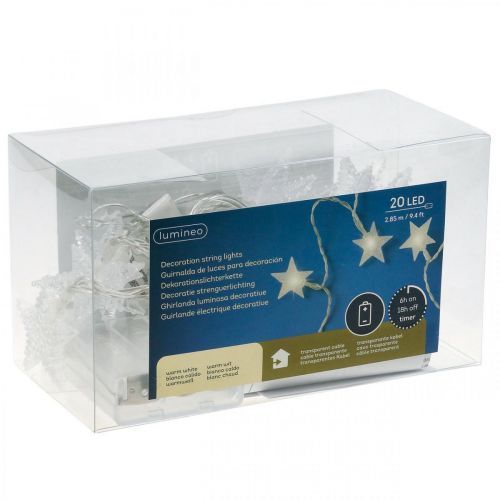 tételeket LED tündér fények csillagok mikro LED időzítő belül 2,85 m