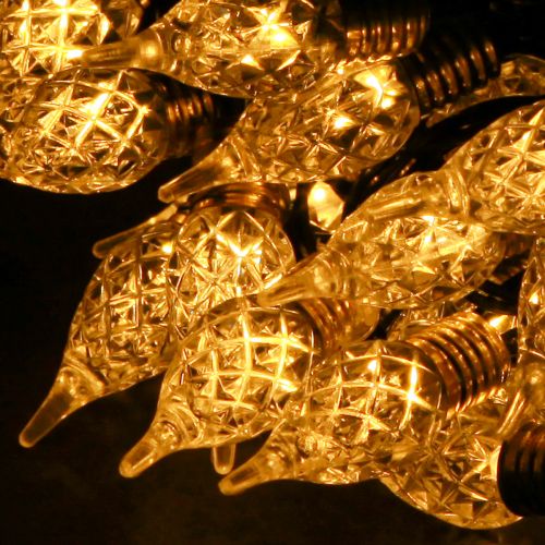 tételeket LED tündér lámpák időzítő elemmel belül 50 LED 490cm