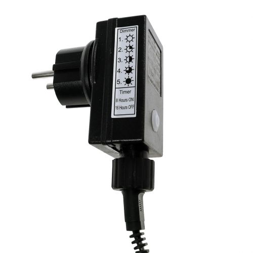 tételeket LED rizs világítólánc kültérre 480 36m fekete/meleg fehér