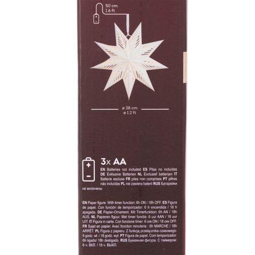 Karácsonyi csillag LED