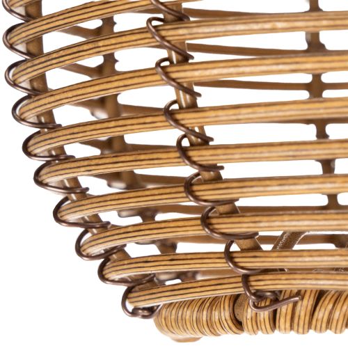 tételeket Napelemes kerti lámpa, rattan stílusú, romantikus estékre a szabadban, 86 cm