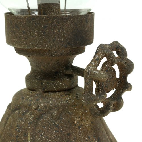 Dekoratív lámpa antik Ø11,5cm H25cm | Floristik24.hu