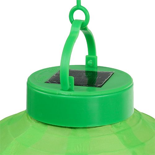 tételeket Lámpa LED szolárral 20cm zöld