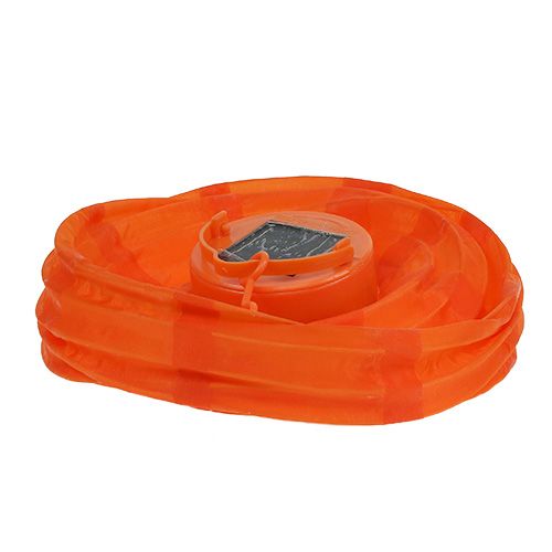 Floristik24 Lámpa LED szolárral 20cm narancs