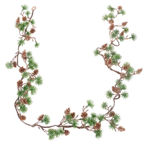 Műfenyő füzér tobozokkal és tűágakkal, 120 cm vétel | Floristik24.hu