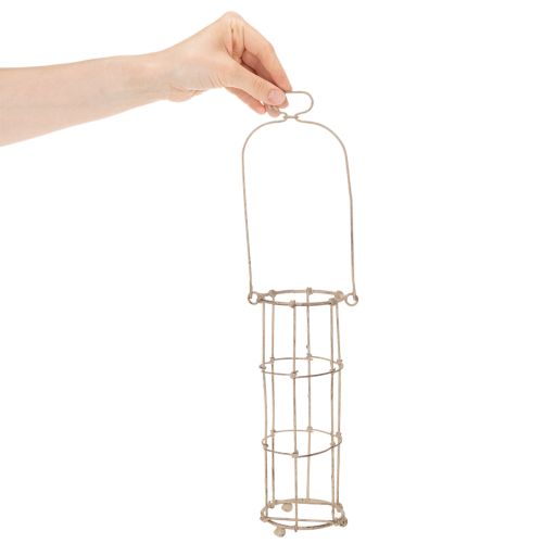 Kerti lámpa, fém széllámpa Ø8,5cm M23/18,5/14,5cm 3 darabos szett | Floristik24.hu