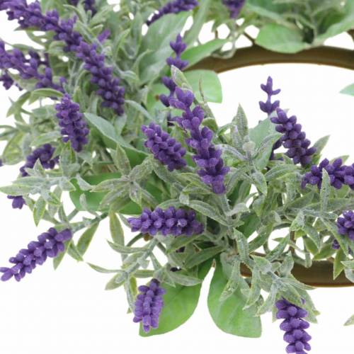 tételeket Levendula koszorú bolyhos Ø25cm