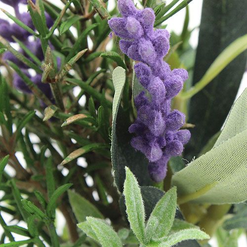 Floristik24 Levendula-rozmaring csokor 20cm