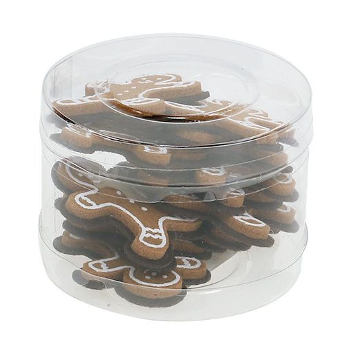 Floristik24 Nemezből készült mézeskalács 4cm ragasztáshoz 12 db