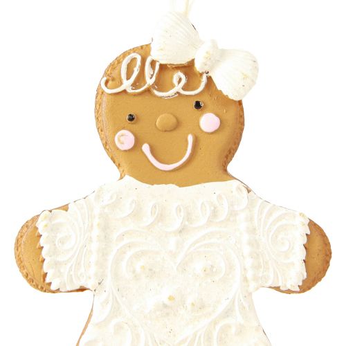 tételeket Mézeskalács ember dekoratív medál szett, 4 darabos karácsonyi dekoráció