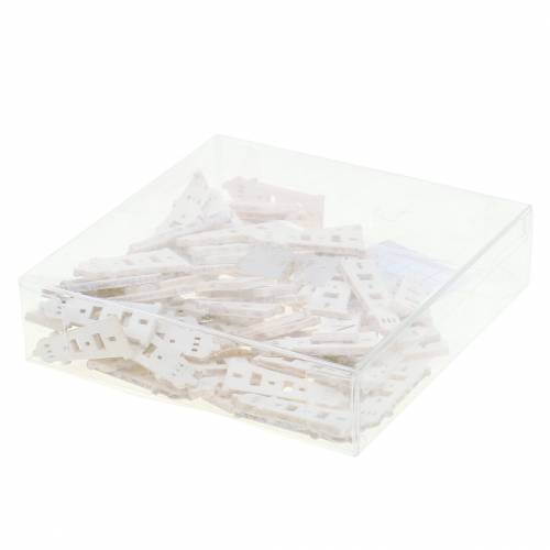 tételeket Szórt dekoráció világítótorony fa natúr 4cm 72 db