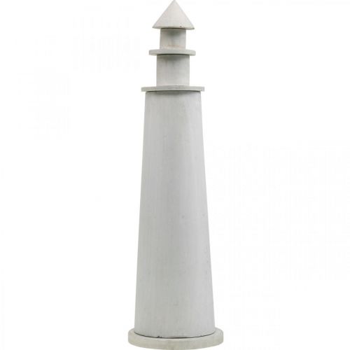 tételeket Lighthouse Shabby Chic krém nyári dekoráció tengeri Ø14,5cm H51cm