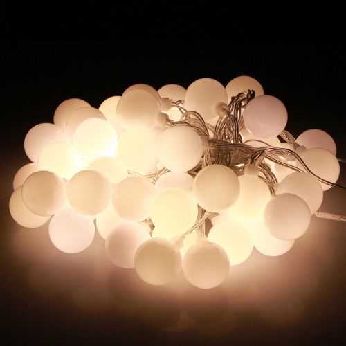 Floristik24 Fairy lights labdák időzítő 60 LED meleg fehér belül kívül 9m