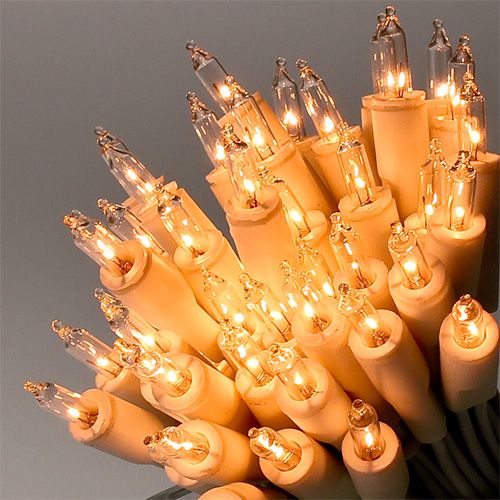 Mini 35 fénylánc 5,25 m beltéri használatra, fehér / átlátszó