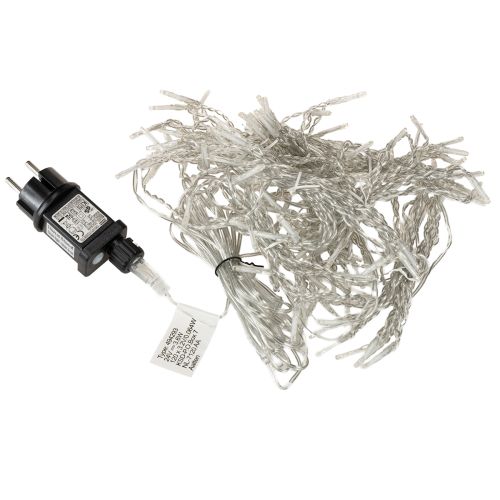 tételeket Fényfüggöny 120 LED-es fényfüzér meleg fehér 100×180cm