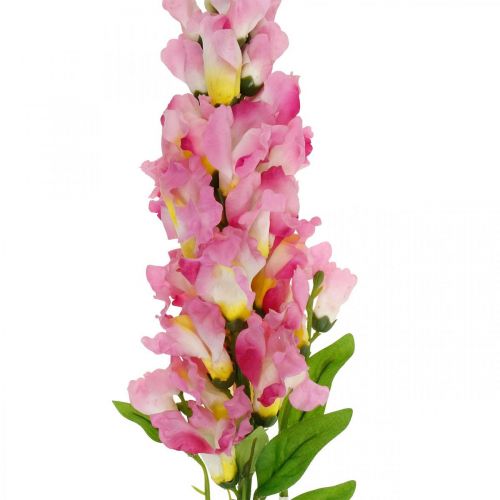 tételeket Snapdragons Silk Flower Artificial Snapdragon Pink Yellow L92cm