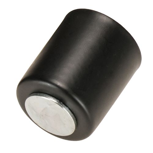 Floristik24 Mágneses gyertyatartó, fekete fém, M3cm, 4 darab