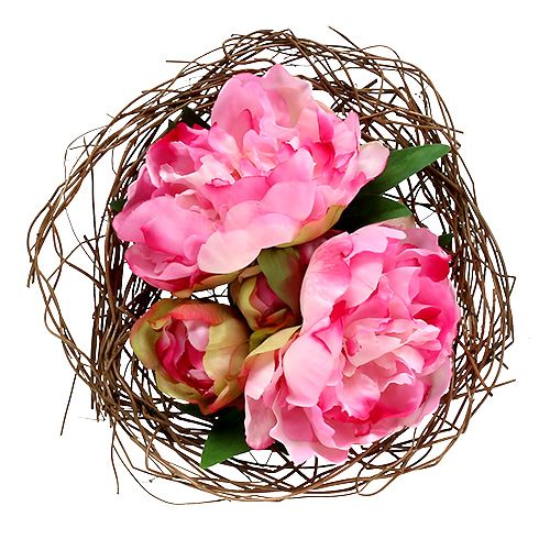 Floristik24 Mandzsetta szőlőből Ø20cm natúr 8db