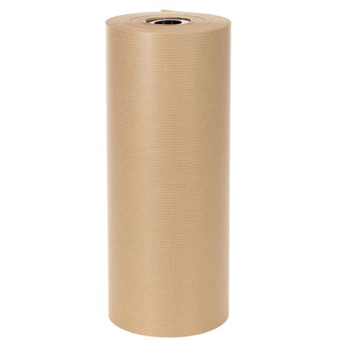 Természetes kraft papír mandzsettapapír tekercs 25 cm 100 m dekorációs papír | Floristik24.hu