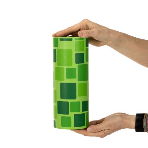 Virágcsokrokhoz való mandzsettapapír mozaik mintával, 25cm x 100m | Floristik24.hu