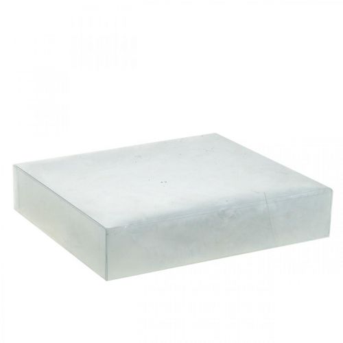 Floristik24 Dísztoll, marabu toll, húsvéti dekoráció, kézműves toll fehér 45g