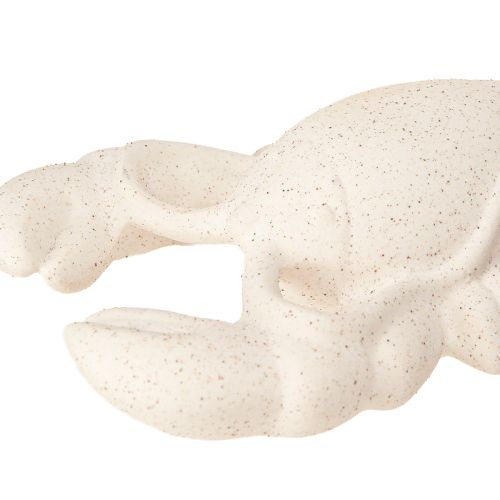 tételeket Tengeri dekorációs figura kerámia homár fehér 17,5×9×3 cm
