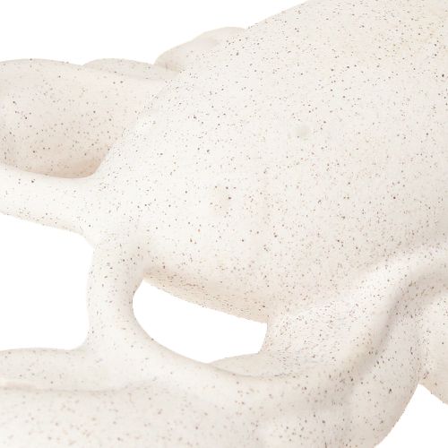 tételeket Tengeri dekoráció kerámia figura homár fehér 26,5×13×5 cm