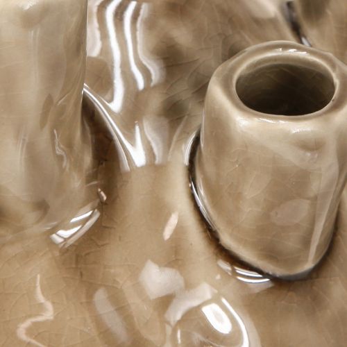 tételeket Tengeri váza dekoráció Coral Design Barna Ø14,5cm H14cm