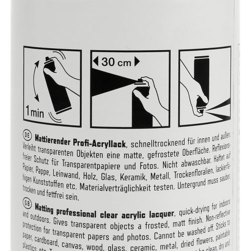 Floristik24 Matt spray professzionális akrilfesték 400ml