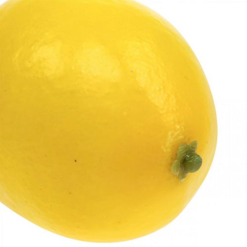 tételeket Mediterrán dekoratív citrom Mesterséges citrom L6,5cm Ø5cm