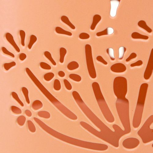 tételeket Fém díszes öntözőkannák, narancssárga pitypang mintával, mécsestartók, 12 cm, 2 darab