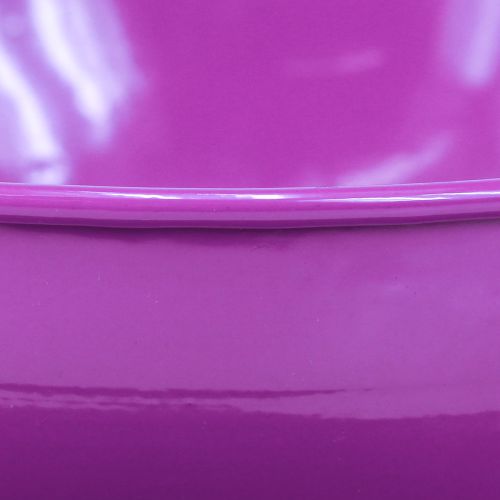 tételeket Fém dekoratív csésze Ø16cm H9cm teáscsésze csészealjjal Lila 2db