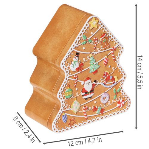 Karácsonyi formák, sütis formák, karácsonyfa és házikó, mézeskalács hatású, 14 cm, 2 darab | Floristik24.hu