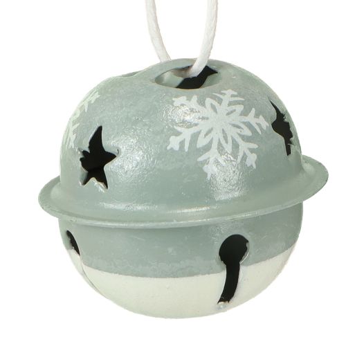 tételeket Fém csengők Karácsonyi csengők Menta bézs Ø3cm 16db