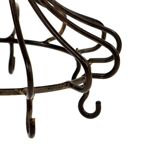 tételeket Fém korona barna akasztáshoz