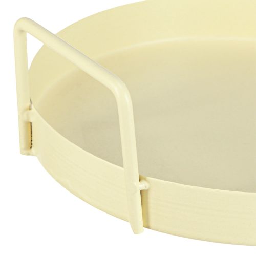 tételeket Kerek tálca étkezőbe, nappaliba és dekorációnak, 22 cm