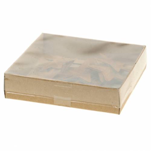 Floristik24 Star patina fém 5cm 24 db