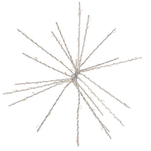 Dekoratív Polar Star LED lámpa, meleg fehér, időzítővel, kültéri, 29 cm