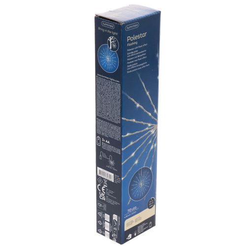 Dekoratív Polar Star LED