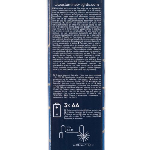 Dekoratív Polar Star LED