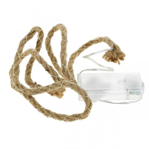 Floristik24 LED-es lámpafüzér beltéri használatra 20 mikro LED meleg fehér 95cm