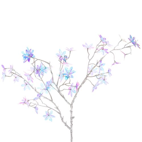 Művirágos ág irizáló virágokkal, 80 cm vétel | Floristik24.hu