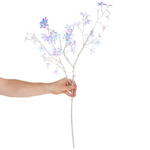 Művirágos ág irizáló virágokkal, 80 cm | Floristik24.hu
