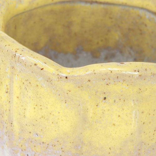 tételeket Mini virágtartó kerámia cserepes virág válogatott Ø8cm H7cm 3db