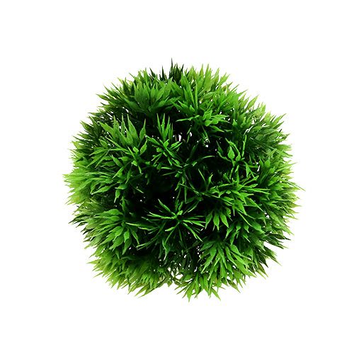 Floristik24 Mini fűgolyó dekoratív labda zöld mű Ø10cm 1db