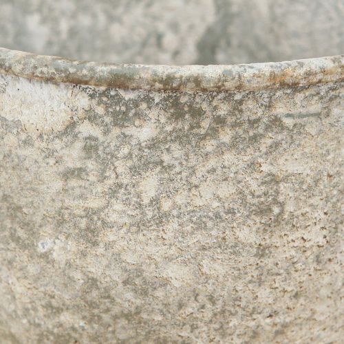 Floristik24 Mini vázák dekorációs serlegpohár fém antik Ø10,5cm 11,5cm 2db