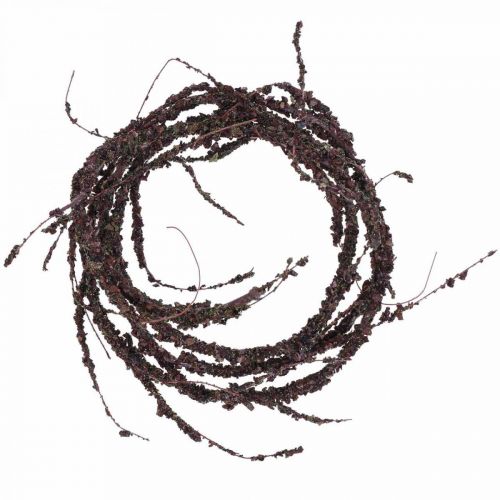 Floristik24 Mohafüzér barna L180cm