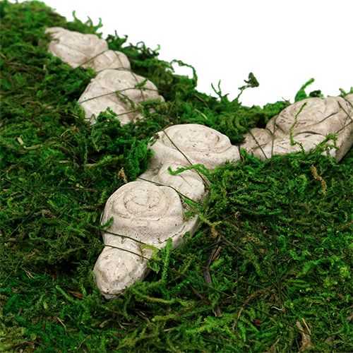 Floristik24 Mohaszív rózsadomborművel 30cm